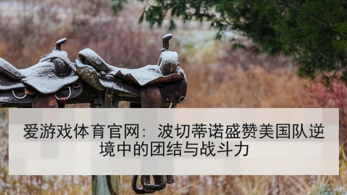 爱游戏体育官网: 波切蒂诺盛赞美国队逆境中的团结与战斗力